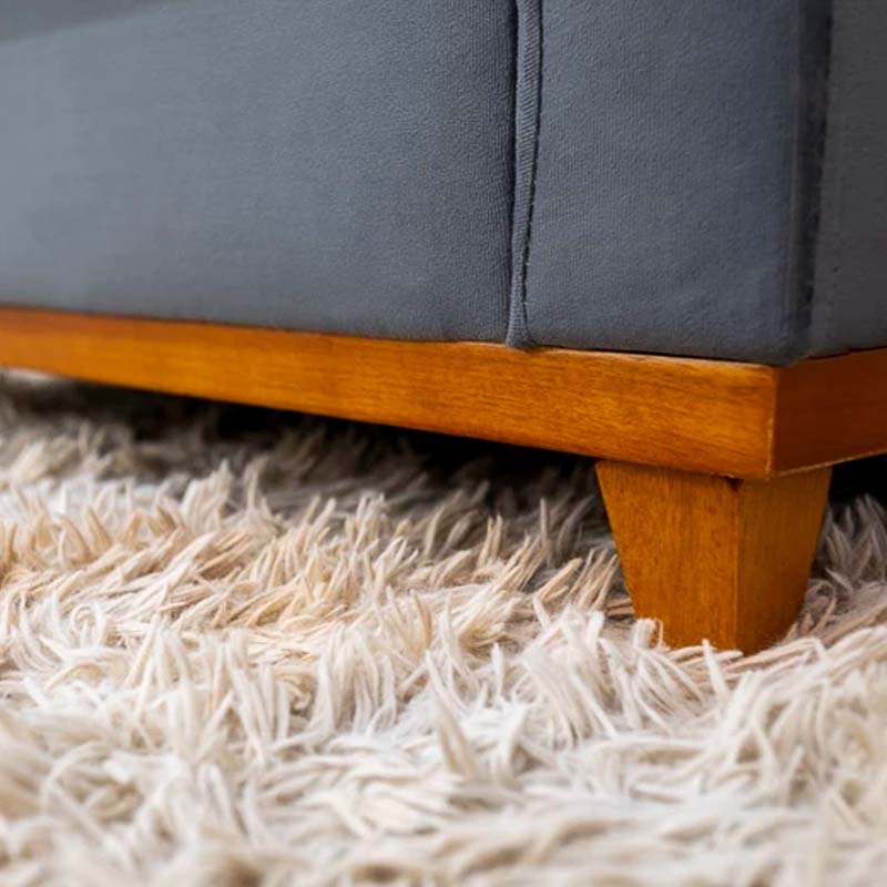 Poltrona Áustria Veludo Grafite A15 - Imagem 6