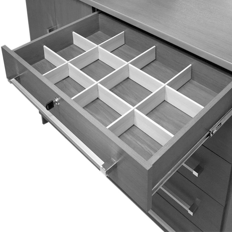 Cômoda New Athos Branco 5 Gavetas e Sapateira Larg. 1.36m - D Doro - Imagem 3