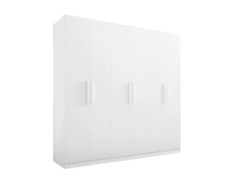 Guarda-Roupa Colibri 6 Portas e 6 Gavetas - Branco