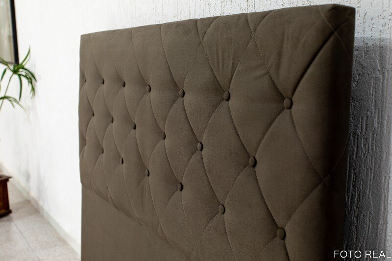 Cabeceira Casal Rio Sued Marrom Largura 1.40m - Imagem 2