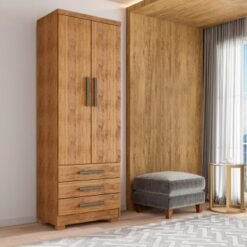 Guarda-Roupa Floripa 2 portas - Cedro