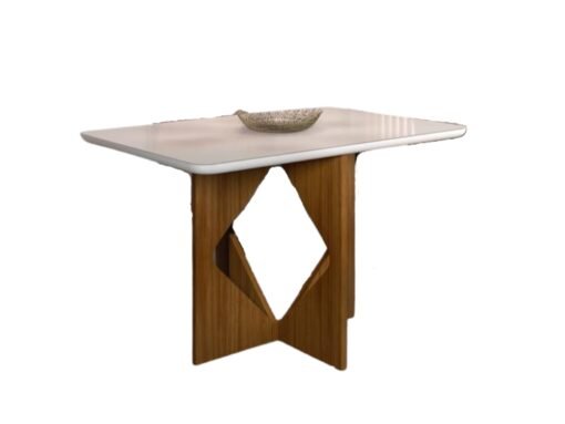 Mesa de Jantar Madri 0.90x0.90 - Cinamomo/Off white
