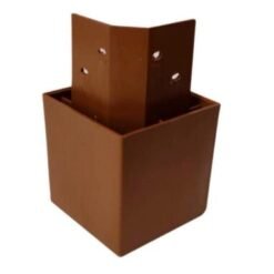 Kit com 8 pés plástico - Freijó