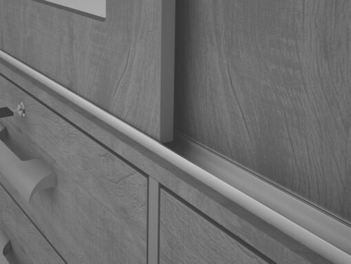 Guarda-Roupa Meridian 3 portas e 9 gavetas - Branco - Imagem 2