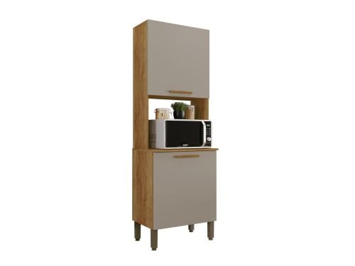 Paneleiro Torre Quente New Valência - Cinamomo/Off White - Imagem 3