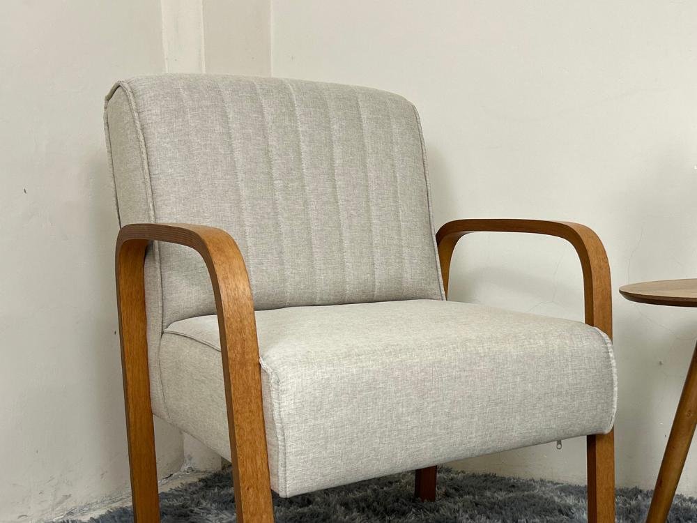 Poltrona Vênus - Cappuccino Linho - Imagem 3