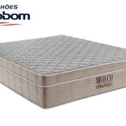 Colchão Queen Airtech Springpocket 158x198x25 Ortobom | Suporta até 240kg