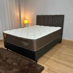 Combo Base +Colchão Pro Quality Molas Ensacadas Casal - 138x188x32