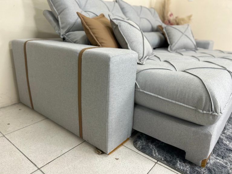 Sofá Retrátil e Reclinável Gran Bello 2.50m - Cinza Linho - Imagem 6