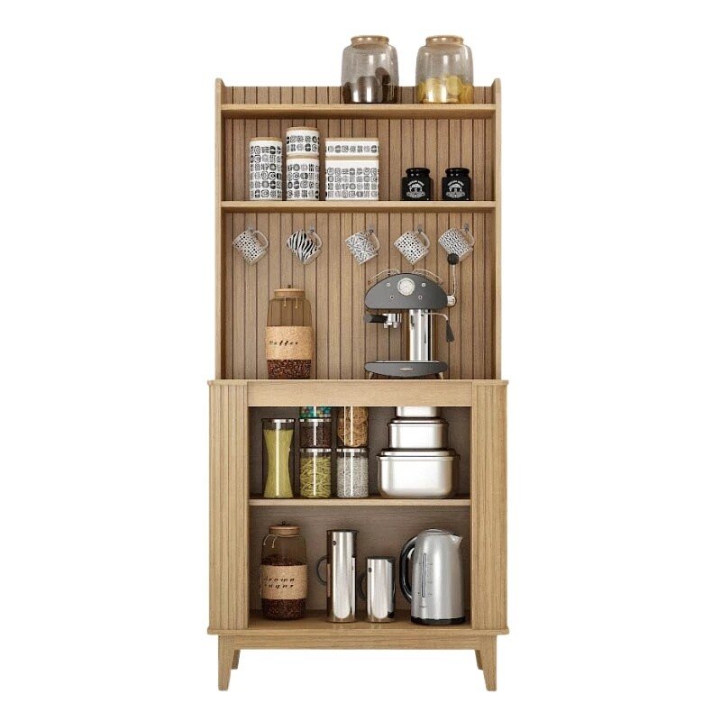 Cantinho do Café Mantiqueira Larg. 0.70m Cinamomo/Off C/ 2 Portas - Valdemóveis - Imagem 2