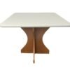 Mesa de Jantar Londres 0.90x0.90 - Cinamomo/Off White