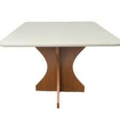 Mesa de Jantar Londres 0.90x0.90 - Cinamomo/Off White