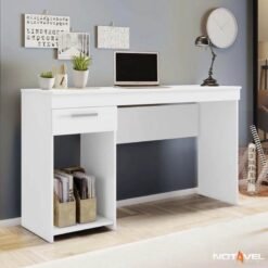 Mesa Office NT 2070 Branco 1 Gaveta Larg. 1.08m - Notável